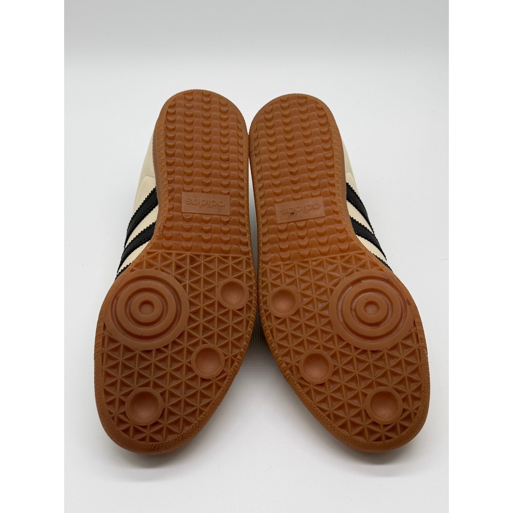 Adidas Samba Sneakers Womens 8.5 Cream Black Sand Strata Retro Low Top - Picture 9 of 9